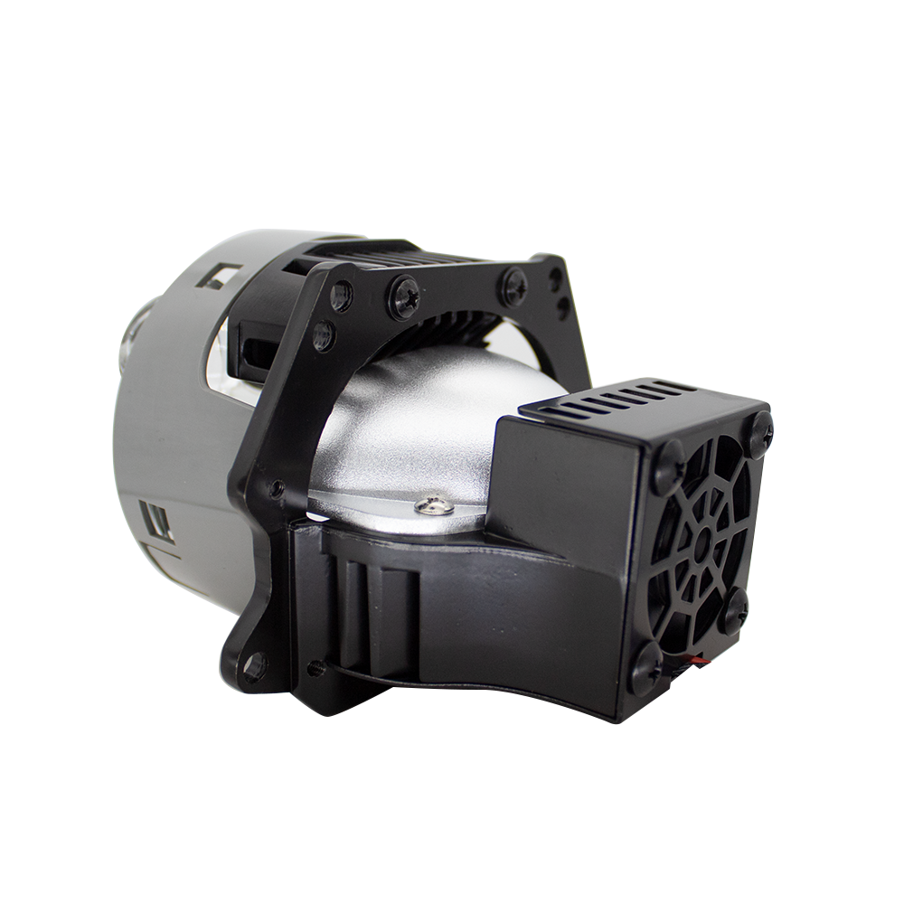 3-inch Tri-laser point LED BI-light lens Retrofit Kit 140W 20,000LM 6000K White Focus Beam Clear Cut Off Line for Headlights Car Motorcycle Headlight Retrofit