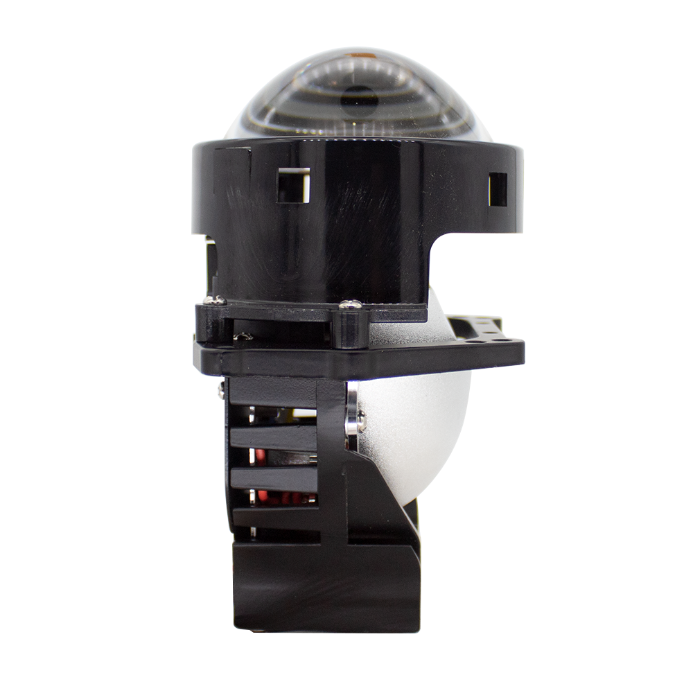 2 pieces 3-inch double cup BI-light 65W LED lens projector Double superposition effect 2 years warranty