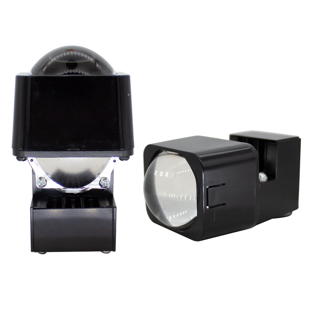 1 piece 1.5-Inch MINI Matrix Bi-light LED lens project   Car Headlight Retrofit  Multiple combinations are possible 2 years warranty