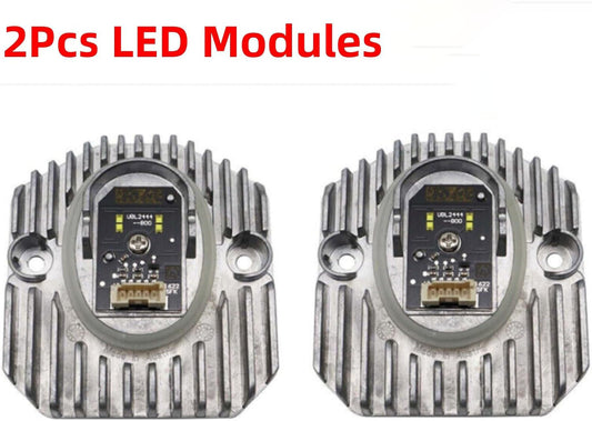 Generic 2Pcs yellow DRL Angel Eyes LED Modules 63117214934 Set Compatible with 2018 2019 2020 G30 530e 540i G38 F90 M5 G31 G32 GT Non-Adaptive LED Daytime Running Headlight, DRL Modules, Red