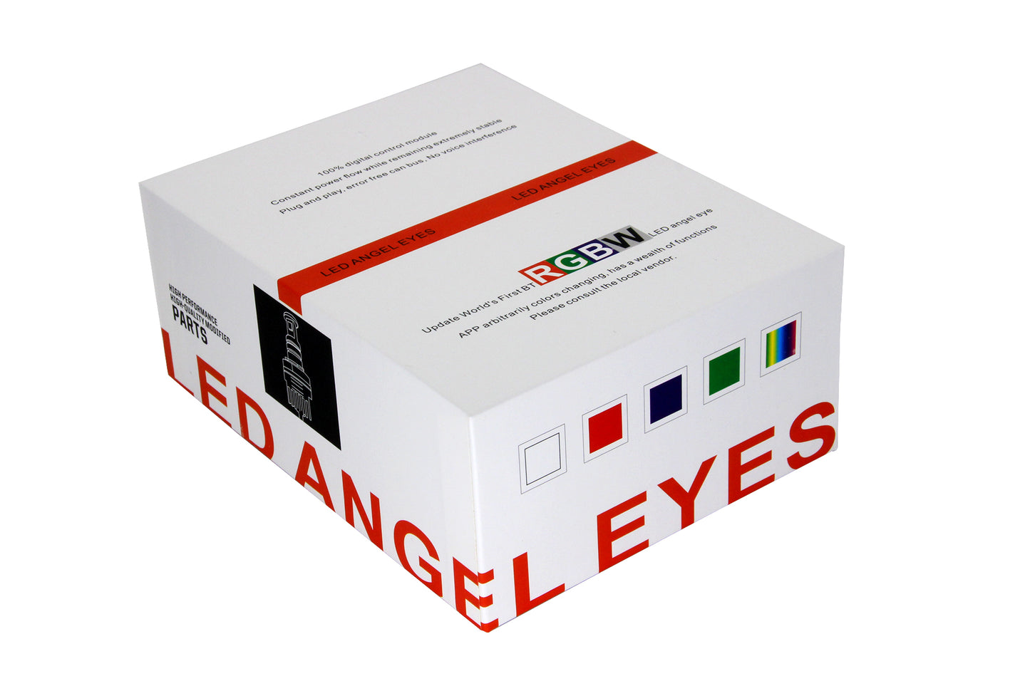 LED Angel Eyes Colorful for BMW 5 series 08-10 E60 H11 H8 RGB LED Headlight DRL rings