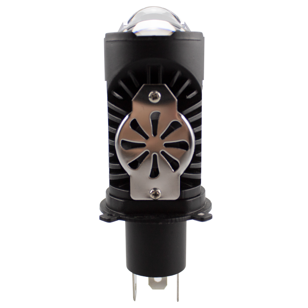 1 pcs GC0005   50W  4800LM H4 LED MINI lens projector H4 headlight bulbs   halogen to LED super white