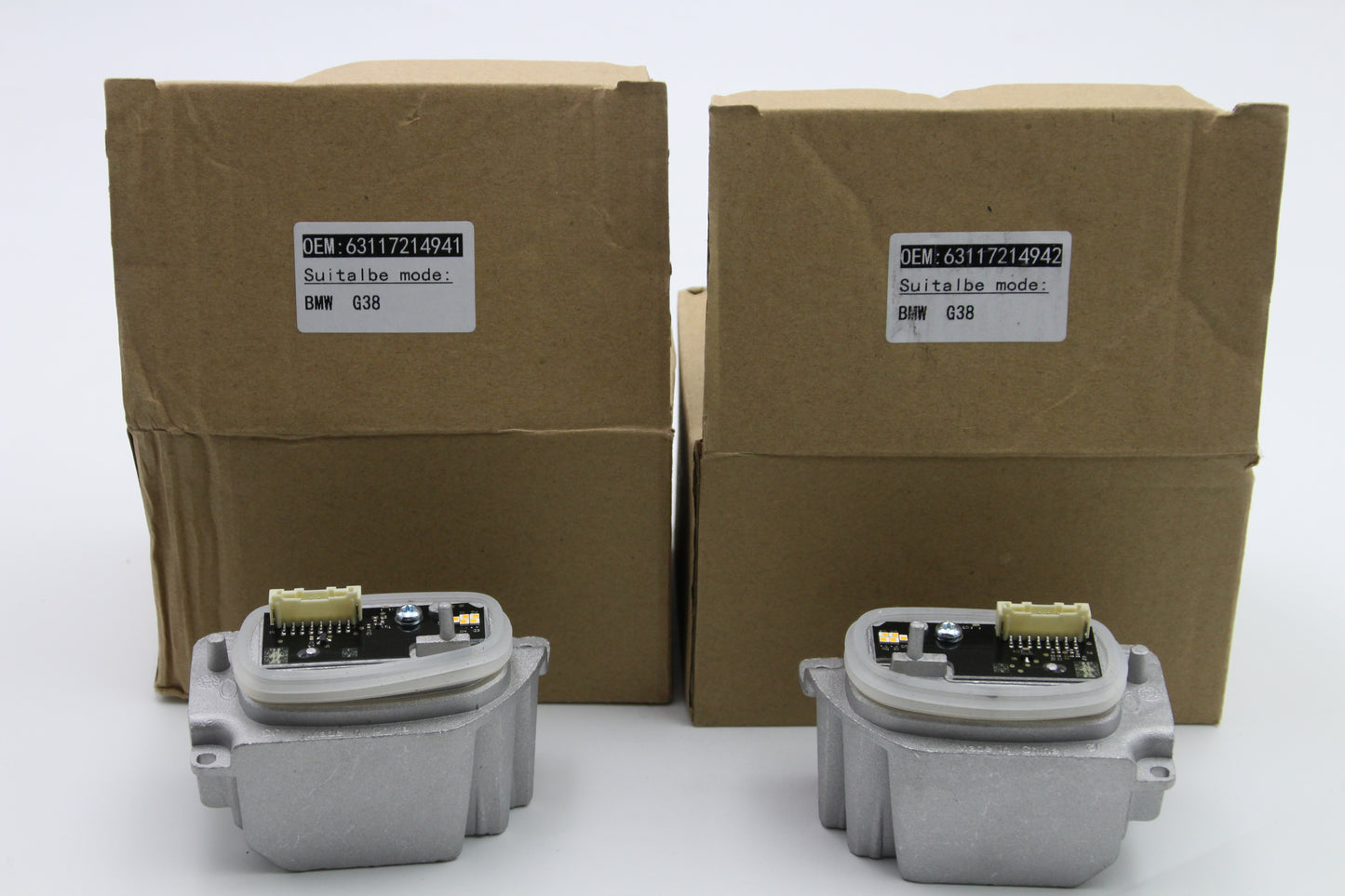 LED Turn Signal Light Ballast Module Left+Right for BMW 5 series G30 G31 G38