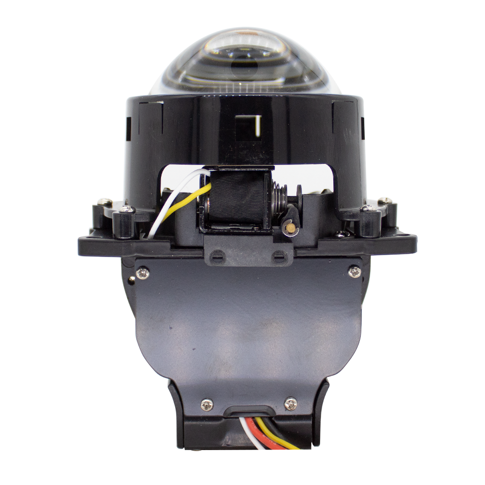 2 pieces 3-inch double cup  BI-light 65W LED lens projector  Double superposition effect 2 years warranty