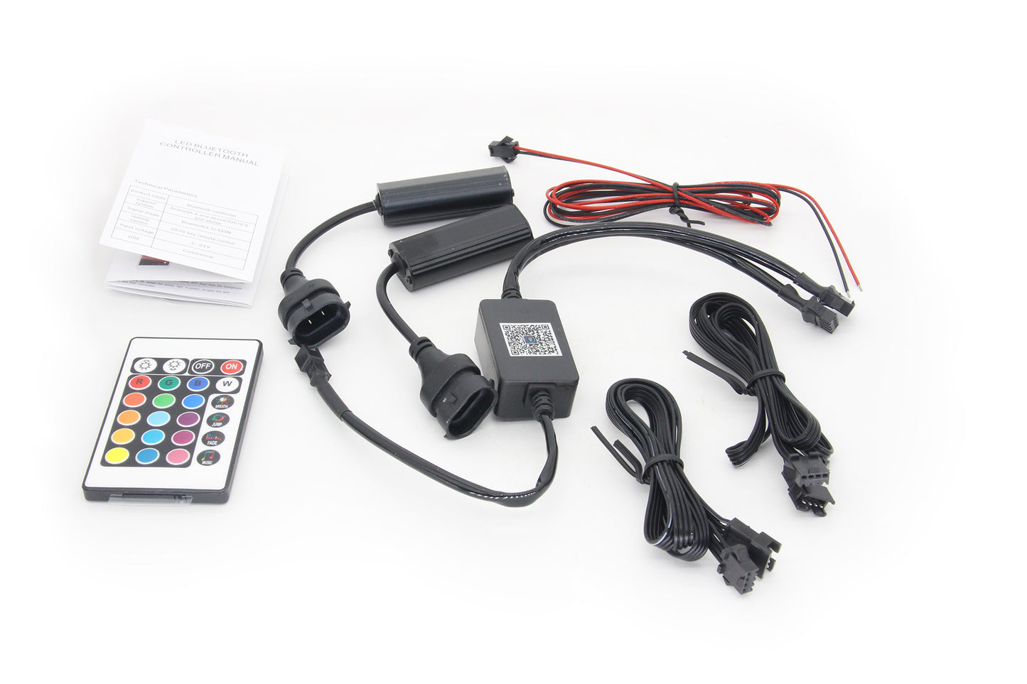 LED Angel Eyes Colorful for BMW 5 series 08-14 E71 E72 H11 H8 RGB LED Headlight DRL rings