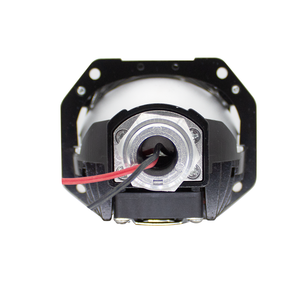 2 pieces Duemgs 2.5-Inch LED Mini Projector Lens,Car Headlight Retrofit 55W 5000LM 6000K-Focus Beam with Sharp Cut off Line No Blind Oncoming Car, Upgrade LED Bi-light Projector Lens