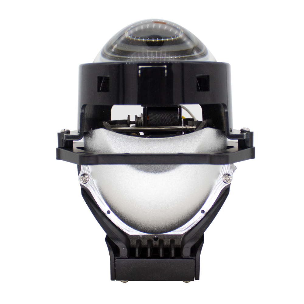 2 pieces 3-inch double cup  BI-light 65W LED lens projector  Double superposition effect 2 years warranty