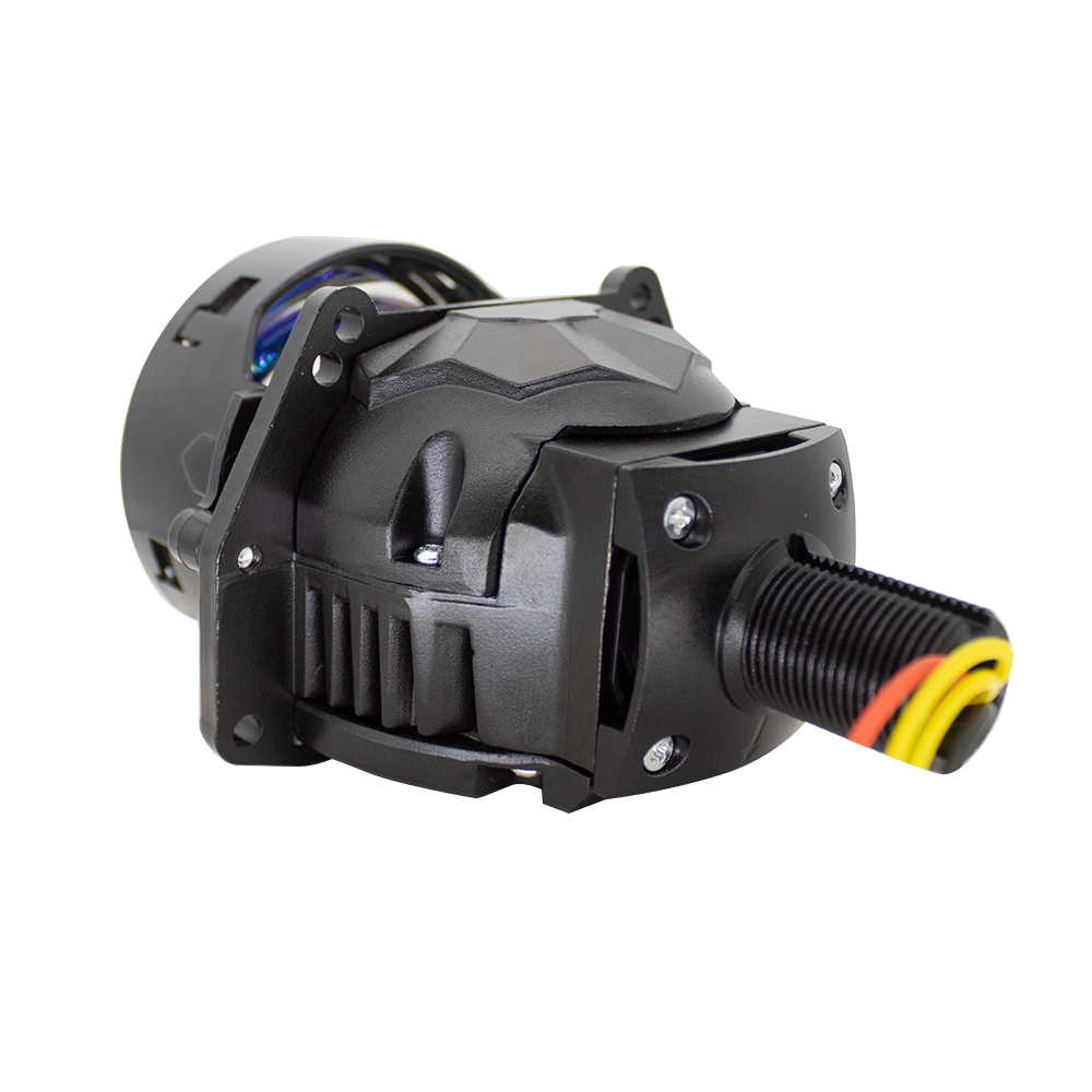 2 pieces 3-Inch LED Projector Lens,Car Headlight Retrofit 60W 5500LM 6000K-Focus Beam with Sharp Cut off Line No Blind Oncoming Car, Upgrade LED Bi-light Projector Lens