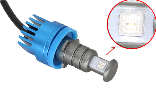 LED Angel Eyes Colorful for BMW 5 series 08-14 E71 E72 H11 H8 RGB LED Headlight DRL rings