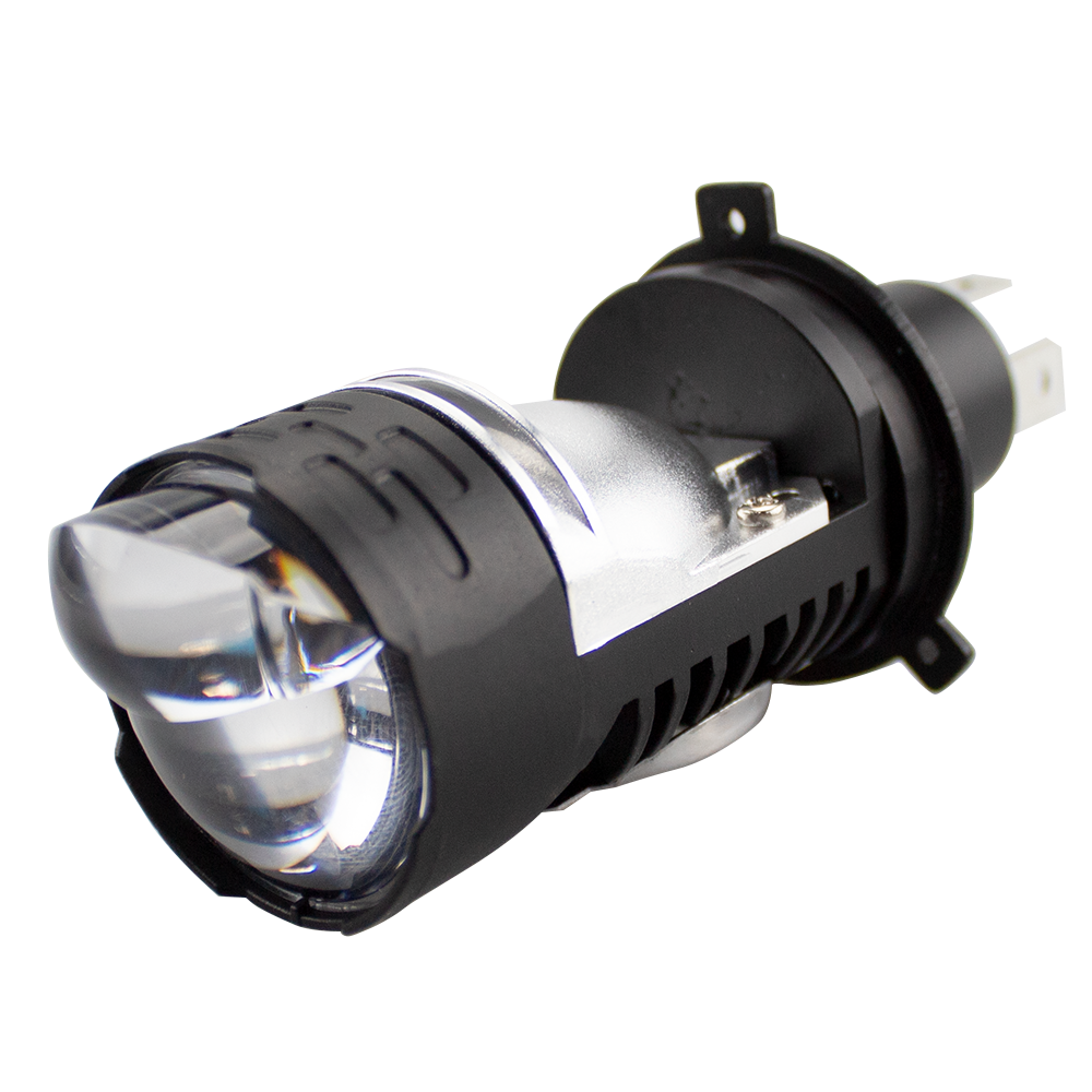 1 pcs GC0005   50W  4800LM H4 LED MINI lens projector H4 headlight bulbs   halogen to LED super white