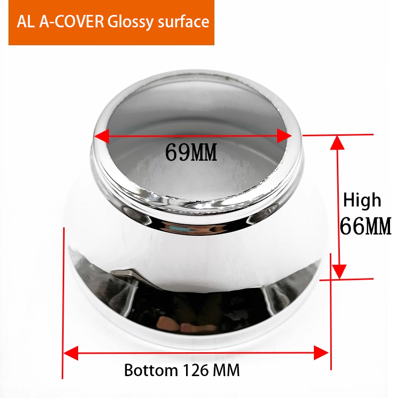 2pcs x 3.0-inch automotive LED lens Q5 Hella3 5 bi-xenon lens retrofit decorative cover, 3-inch and 2.5-inch lightshade cover cover.