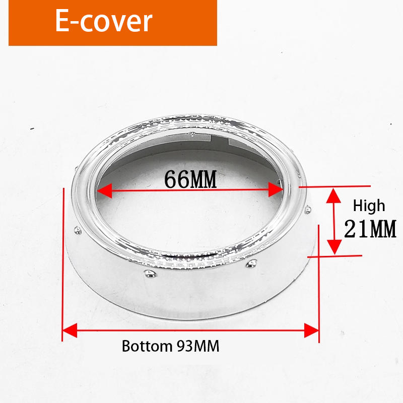 2pcs x 3.0-inch automotive LED lens Q5 Hella3 5 bi-xenon lens retrofit decorative cover, 3-inch and 2.5-inch lightshade cover cover.