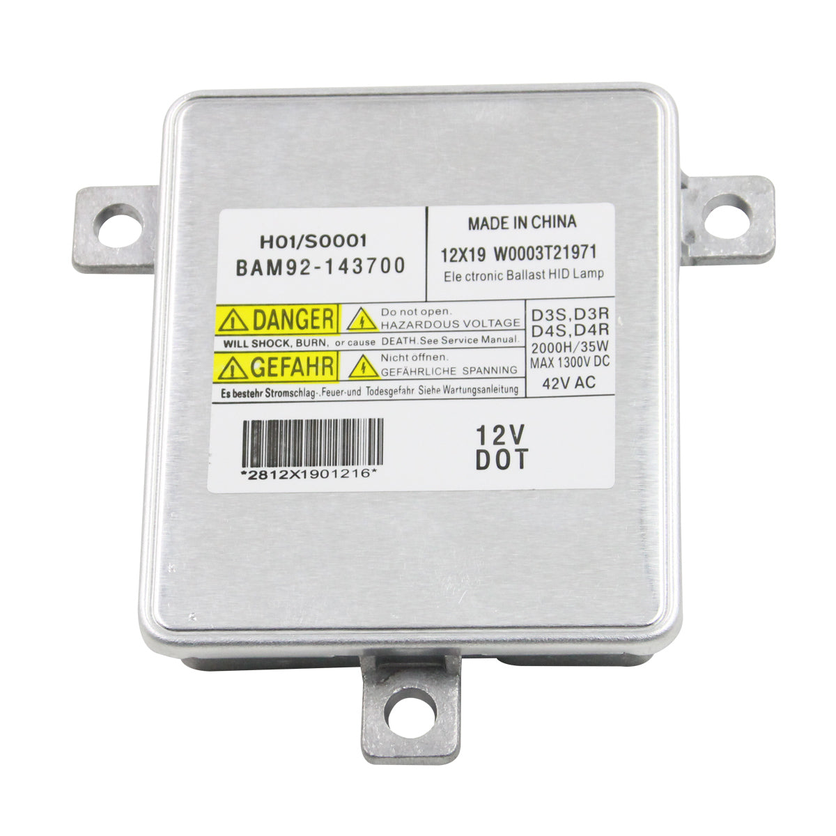 OEM for 07-15 Infiniti G35 G37 Q40 Q50 Xenon Ballast Igniter + HID D2S Bulb Kit