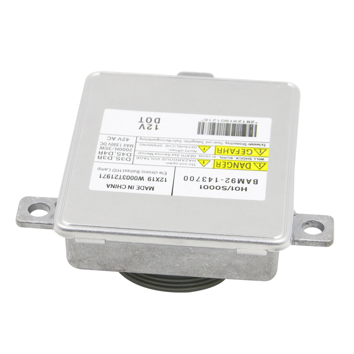 OEM for 07-15 Infiniti G35 G37 Q40 Q50 Xenon Ballast Igniter + HID D2S Bulb Kit