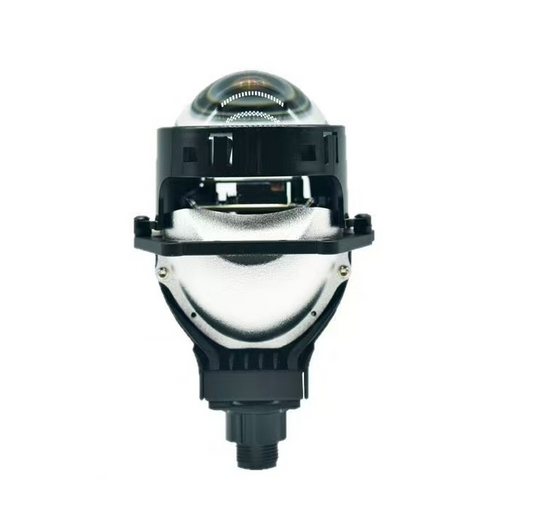 2 pieces 3-inch double cup  BI-light 65W LED lens projector  Double superposition effect 2 years warranty